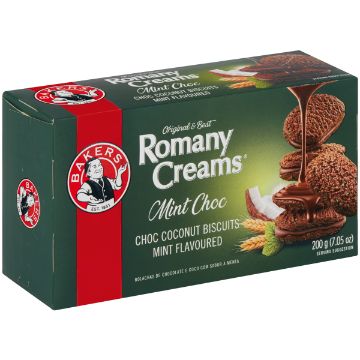 BAKERS ROMANY CREAMS MINT 200G