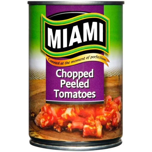 MIAMI TOMATOES CHOPPED&PEELED 410G