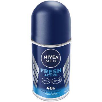 NIVEA MEN DEOD FRESH MALE ROLL ON 50ML
