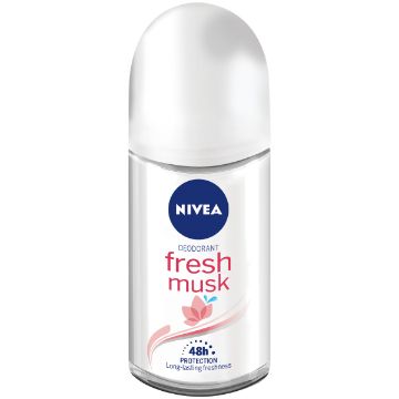 NIVEA FEMALE DEO A/P R/O FRESH MUSK 50ML