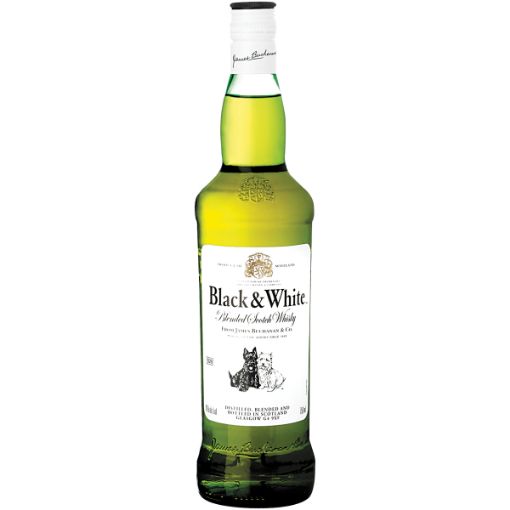 BLACK&WHITE WHISKY 750ML