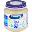 PURITY 2ND FOOD PEARS&YOGHURT 125ML