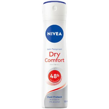 NIVEA DEODORANT AEROSOL DRY 150ML