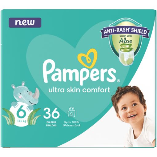 PAMPERS ACTIVE BABY SIZE6 VP
