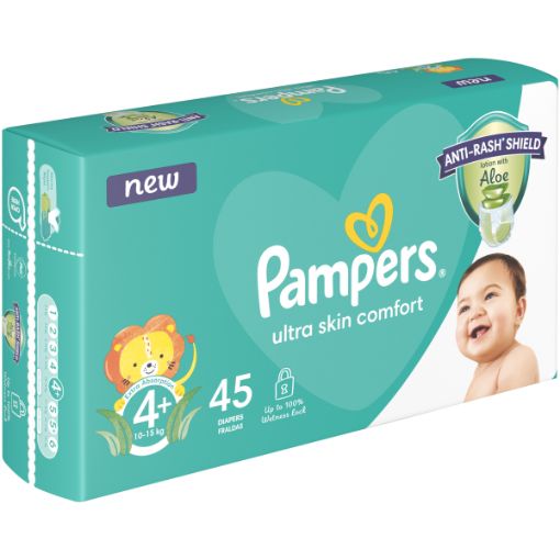 PAMPERS ACTIVE BABY SIZE4 PLUS VP