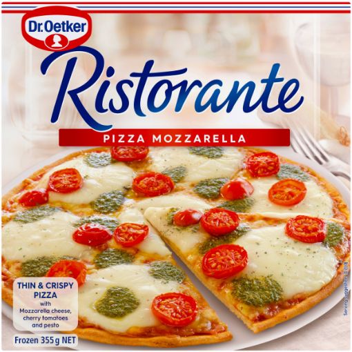 DR OETKER RISTORA PIZZA MOZZARELLA 355G