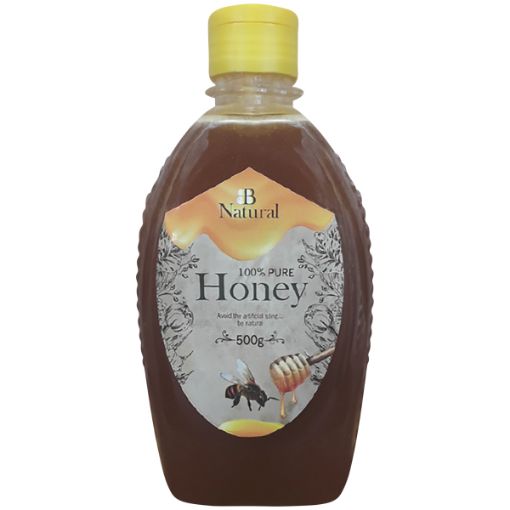 B NATURAL HONEY PURE SQUARE BOT 500ML