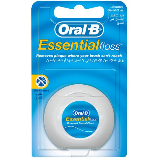 ORAL-B ESSEN DENT FLOSS UNWAX 50M