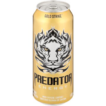 PREDATOR ENERGY DRINK GOLD STRIKE 500ML