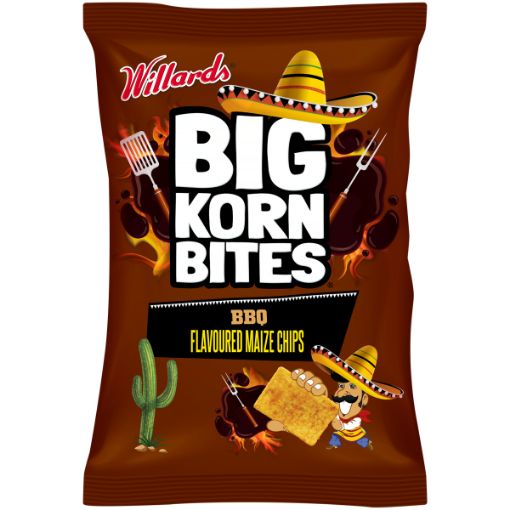 WILLARDS B/CORN BITE BBQ 120G