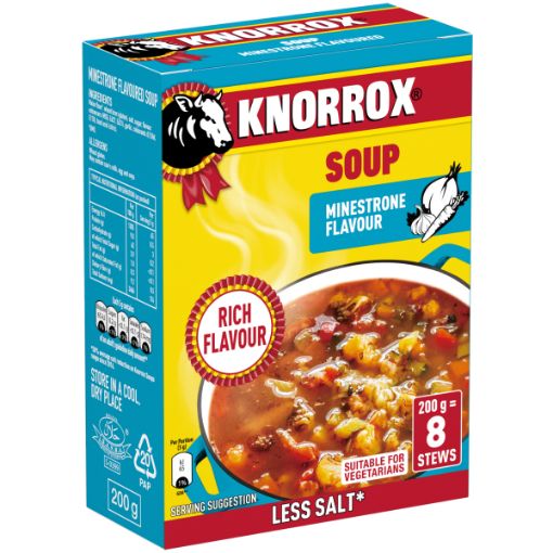 KNORROX SOUP MINESTRONE 200G