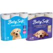 BABY SOFT T/PAPER WHITE 2PLY