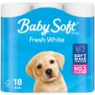 BABY SOFT T/PAPER WHITE 2PLY