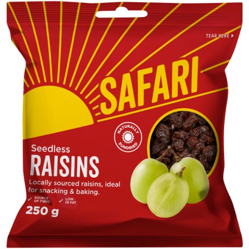 SAFARI T S RAISINS CHOICE 250G