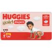 HUGGIES GOLD UNISEX JUMBO SIZE 4