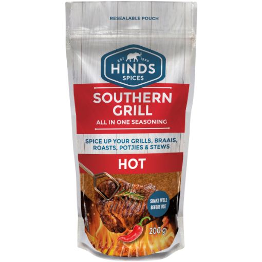 HINDS SPICE SOUTHERN GRILL HOT 200G
