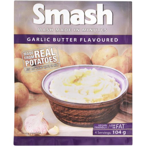 SMASH INST MASH POTATO GAR/BUTTR 104G