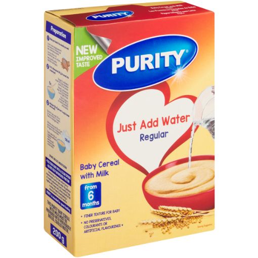 PURITY 2ND FOOD REGULAR CEREAL 200G