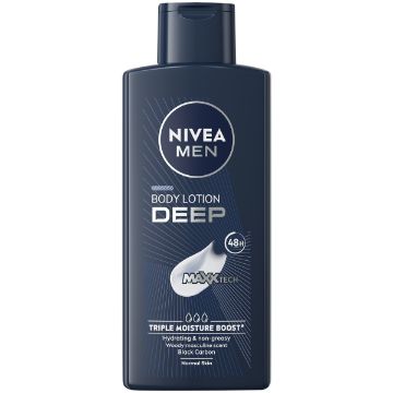 NIVEA MEN BODY LOTION DEEP IMPACT 400ML