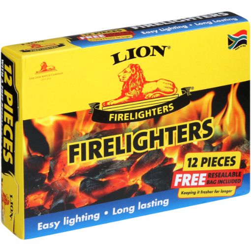 LION WHITE FIRELIGHTERS