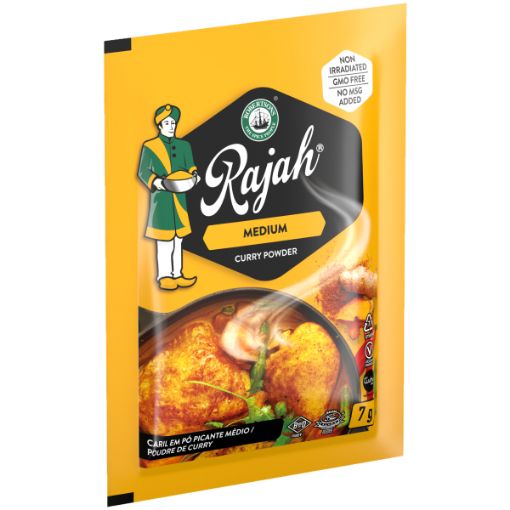 RAJAH SPICE CURRY POWDER MED 7G
