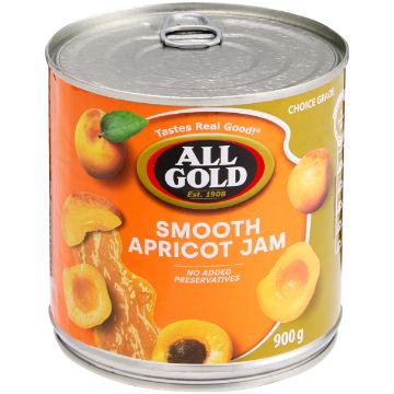 ALL GOLD JAM SUPER FINE APRICOT 900G