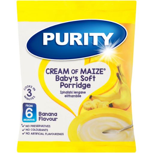 PURITY CEREAL CRM/MAIZE BANANA 400G