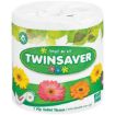 TWINSAVER TOILET ROLL 1PLY WHITE