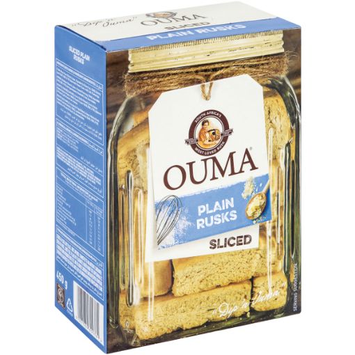 OUMA PLAIN RUSK SLICED 450G