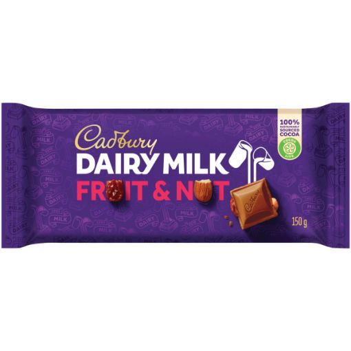 CADBURY SLAB FRUIT&NUT 150G