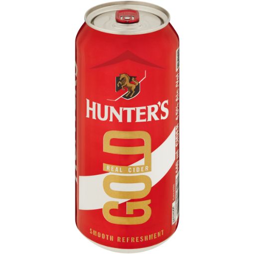 HUNTERS GOLD CAN 440ML