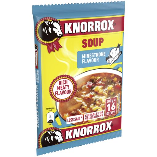 KNORROX SOUP MINESTRONE 400G