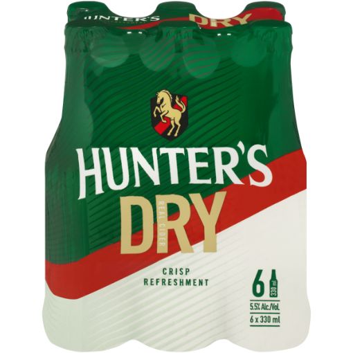 HUNTERS DRY NRB 330ML x 6