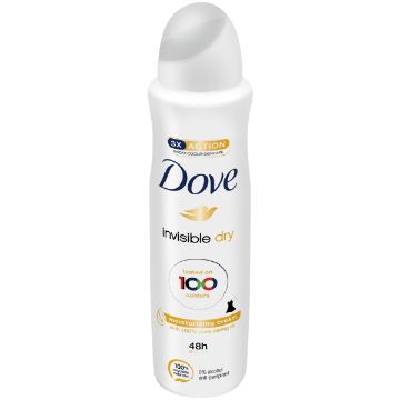 DOVE AEROSOL INVISIBLE 150ML