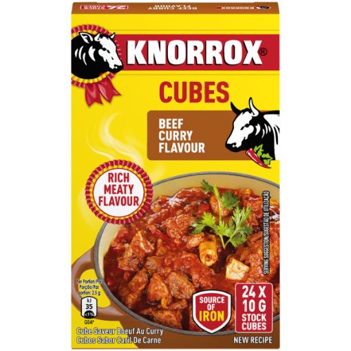 KNORROX STOCK CUBES STCK CUBES BEEF CURRY