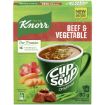 KNORR CUP SOUP CUP A SOUP SOUP BEEF&VEGETABLE