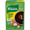 KNORR DEHYDRATED SOUP BROWN ONION 200G