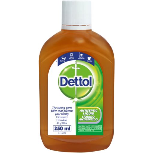 DETTOL ANTISEPTIC LIQUID 250ML