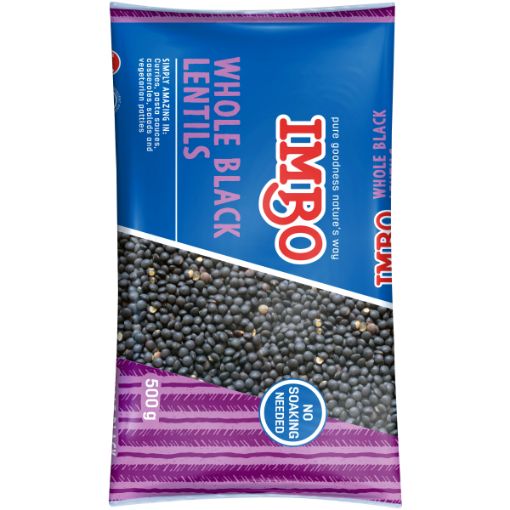 IMBO LENTILS BLACK 500G