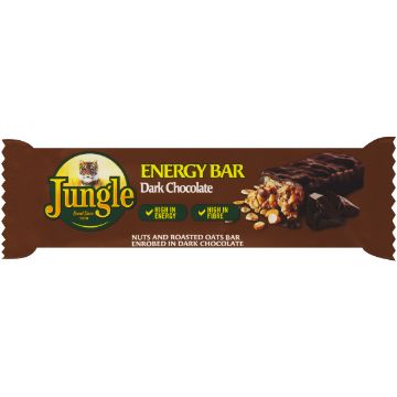 JUNGLE ENERGY BAR DARK CHOC 48G