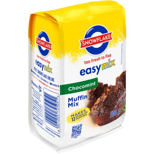 SNOWFLAKE CHOCOMINT MUFFIN MIX 500G