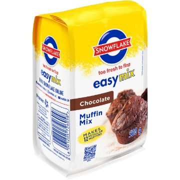 SNOWFLAKE CHOC MUFFIN MIX 500G