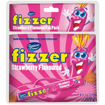 BEACON SWEETS FIZZER  STRAWBERRY