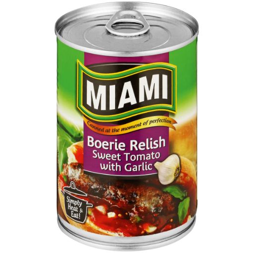 MIAMI BOERIE RELISH GARLIC 450G
