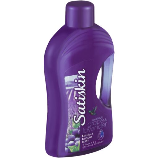 SATISKIN BUBBLE BATH GRAPE&LAVEN