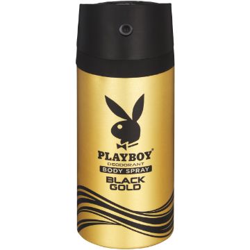 PLAYBOY AEROSOL BLACK GOLD 150ML