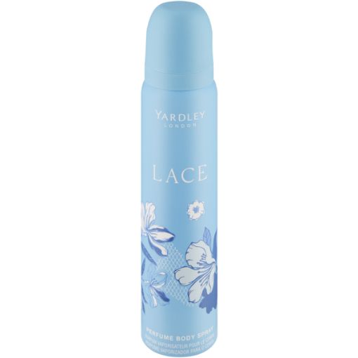 YARDLEY BODY SPRAY PERFUME LACE 90ML