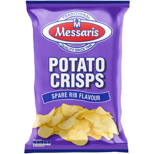 MESSARIS SPARE RIB CRISPS 125G