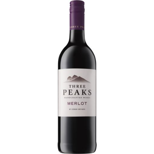 THREE PEAKS MERLOT 750ML