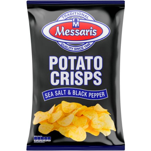 MESSARIS SEA SALT BLK/PEPPER 125G